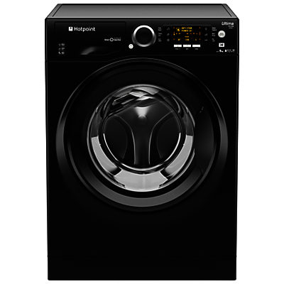 Hotpoint RPD9467JKK Ultima S-Line Freestanding Washing Machine, 9g Load, A+++ Energy Rating, 1400rpm Spin, Black Hotpoint RPD9467JKK Ultima S-Line Freestanding Washing Machine, 9g Load, A+++ Energy Rating, 1400rpm Spin, Black